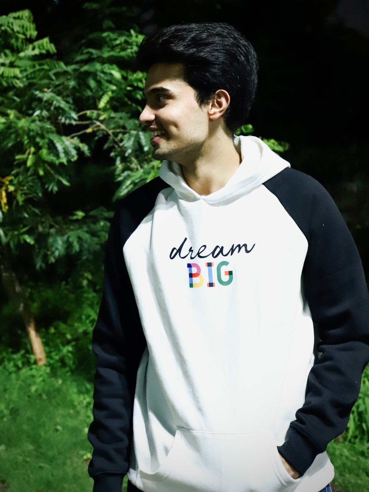 Dream Big Raglan Hoodie