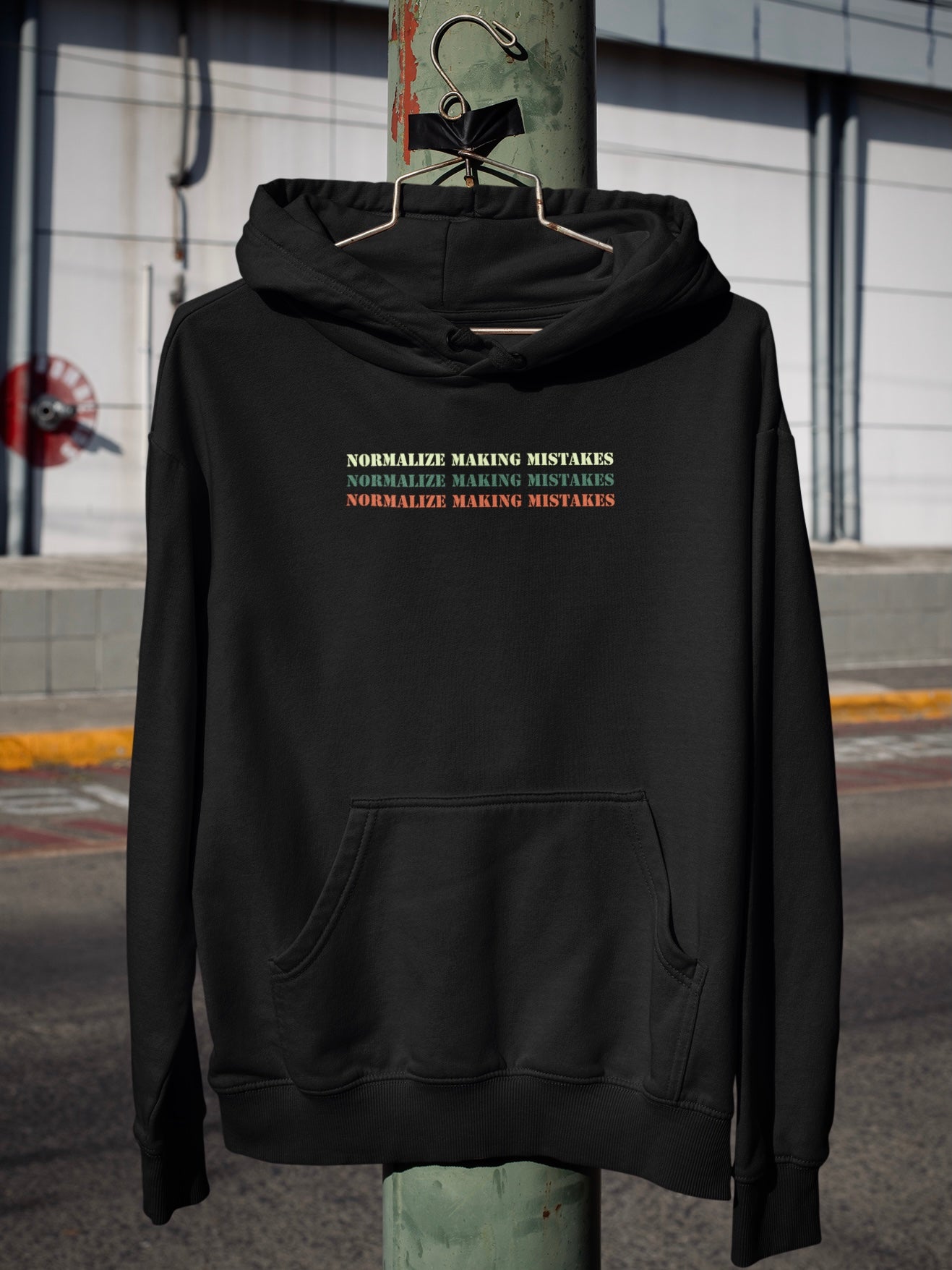 Normalize Making Mistakes Hoodie