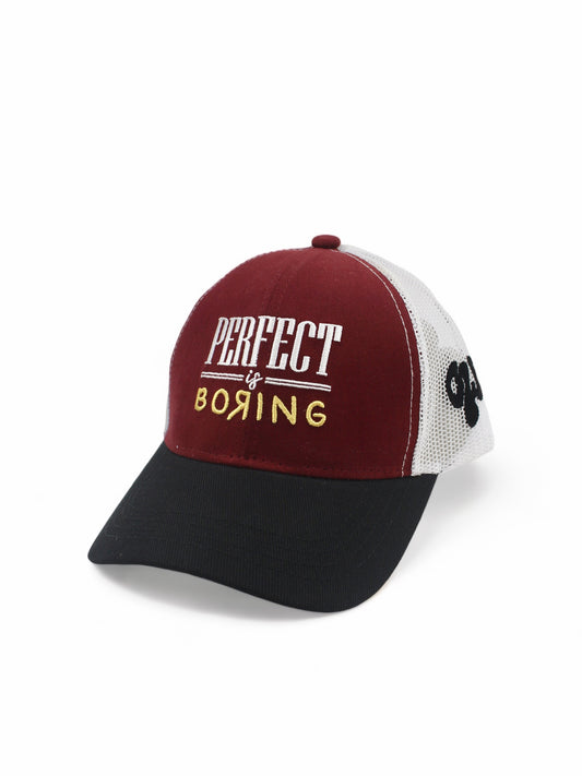 Perfect is Boring Trucker Hat