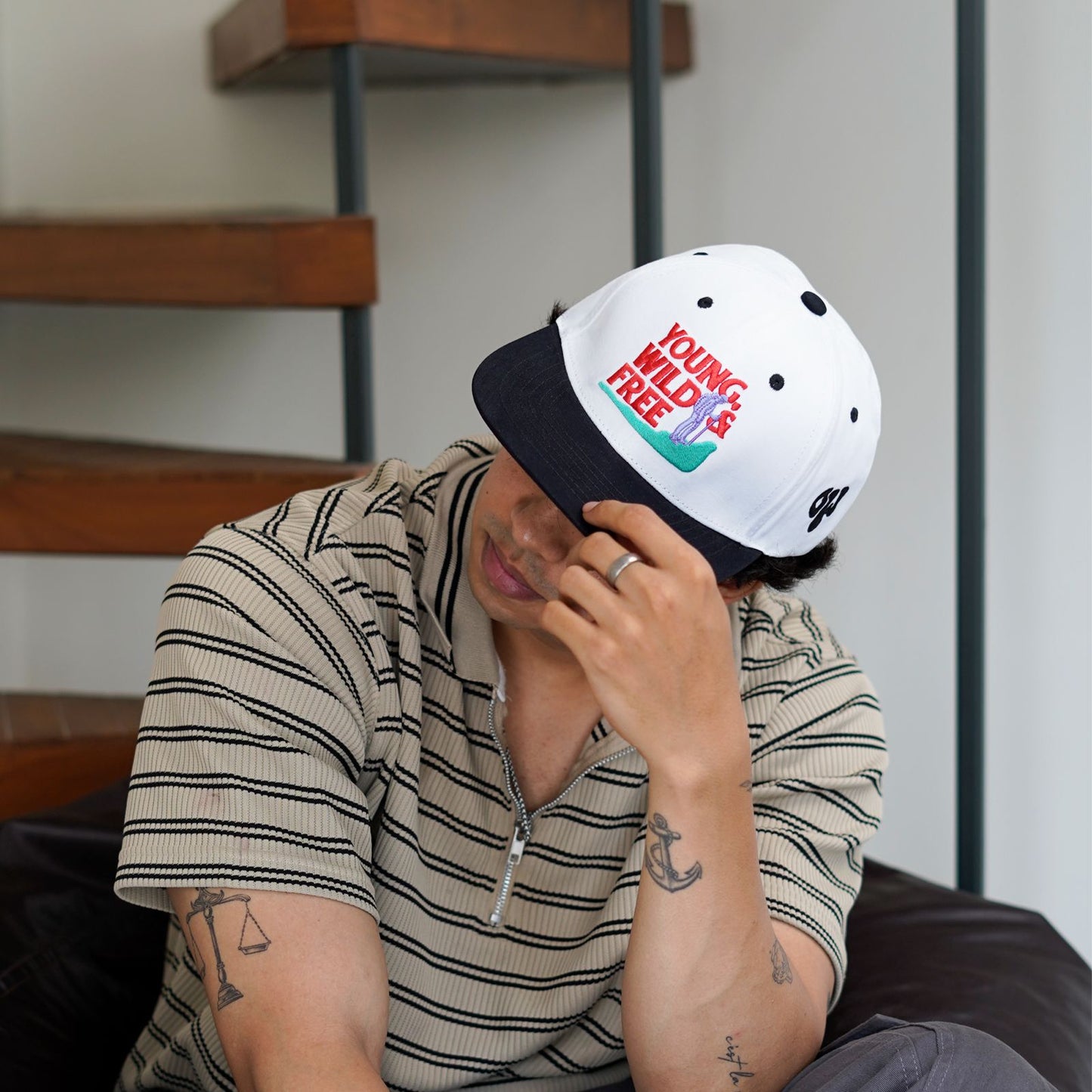 Young & Free Snapback Hat