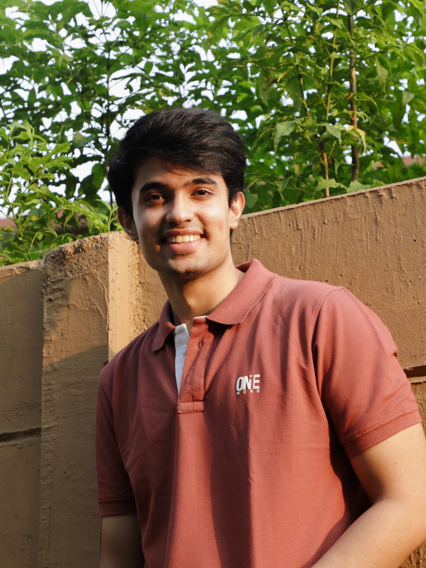 [keyword]-One Word StoreBrick Red Classic Polo