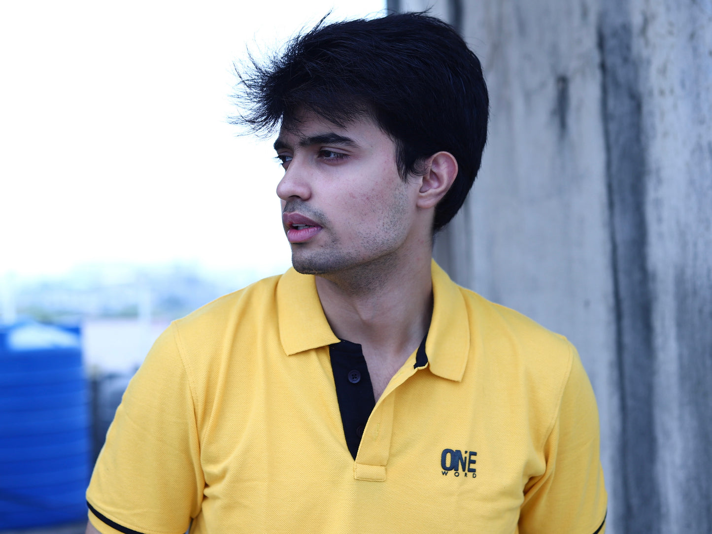 [keyword]-One Word StoreYellow Classic Polo