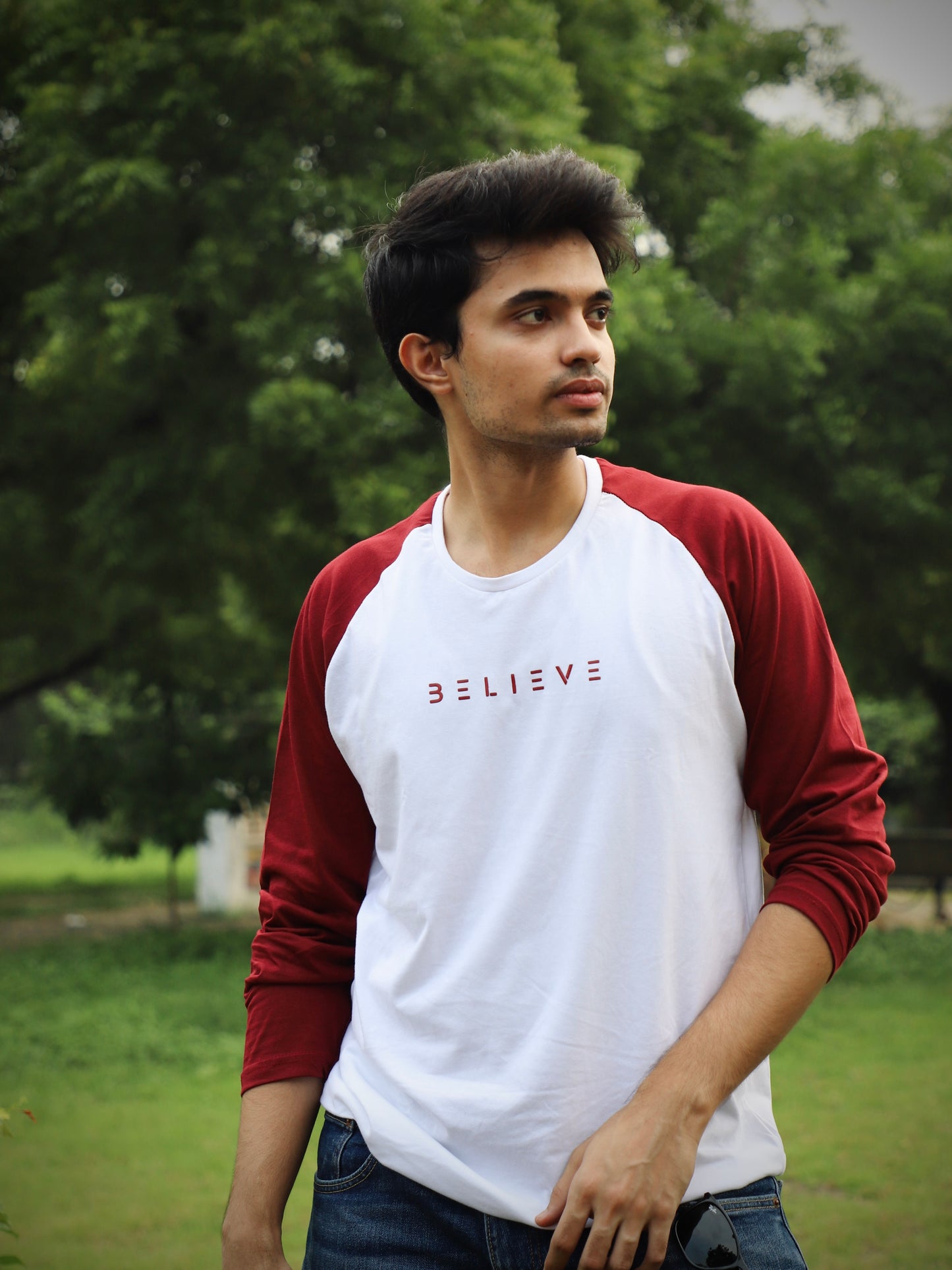 [keyword]-One Word StoreBelieve Full Sleeve Raglan (Unisex)