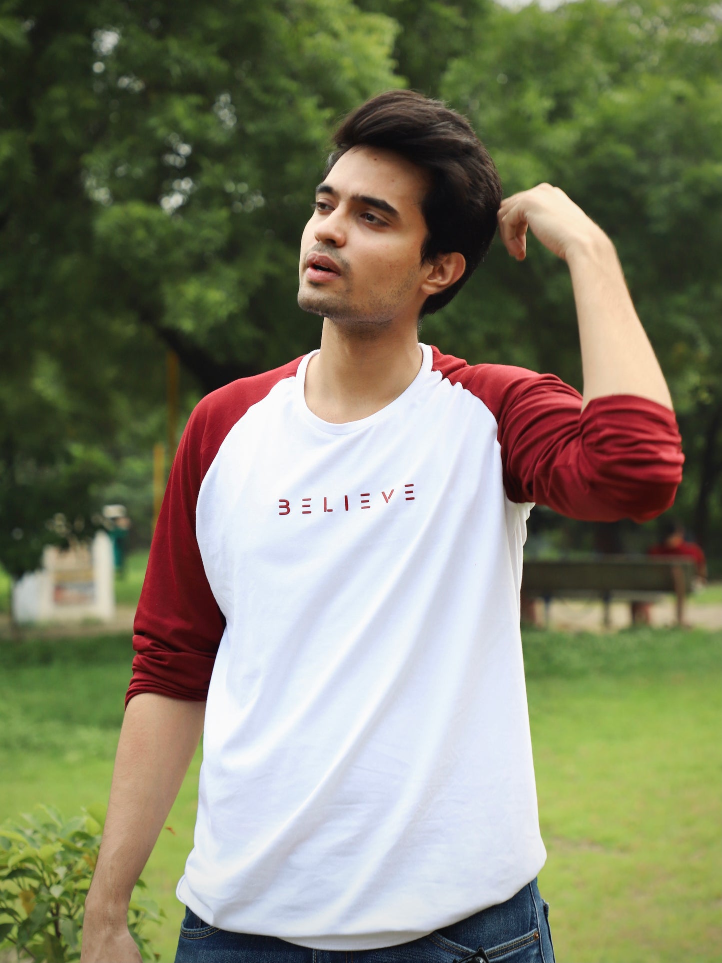 [keyword]-One Word StoreBelieve Full Sleeve Raglan (Unisex)