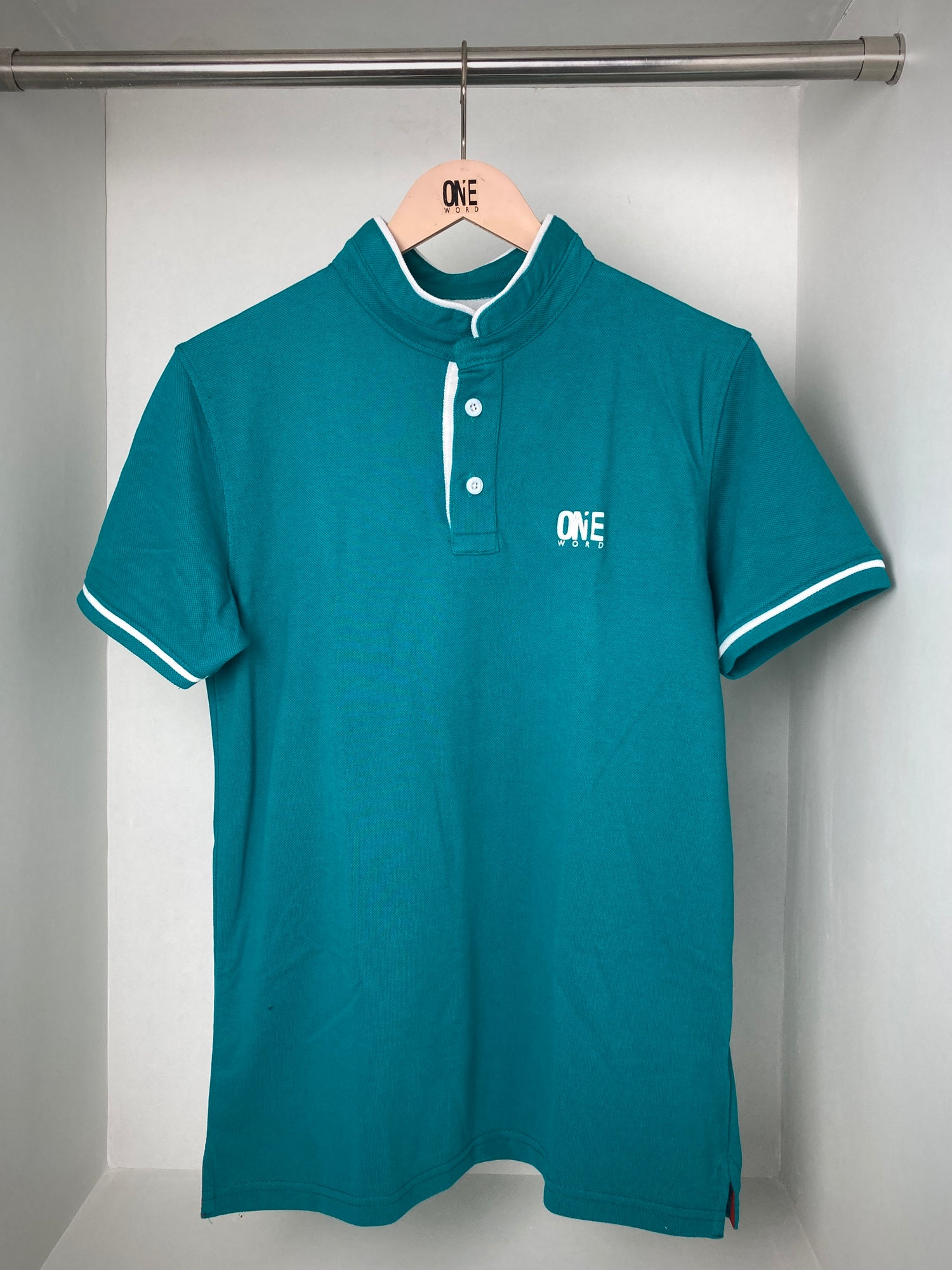 [keyword]-One Word StoreStand Collar Turquoise