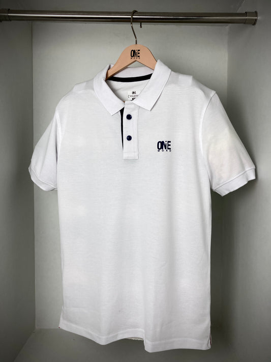 [keyword]-One Word StoreClassic White Polo