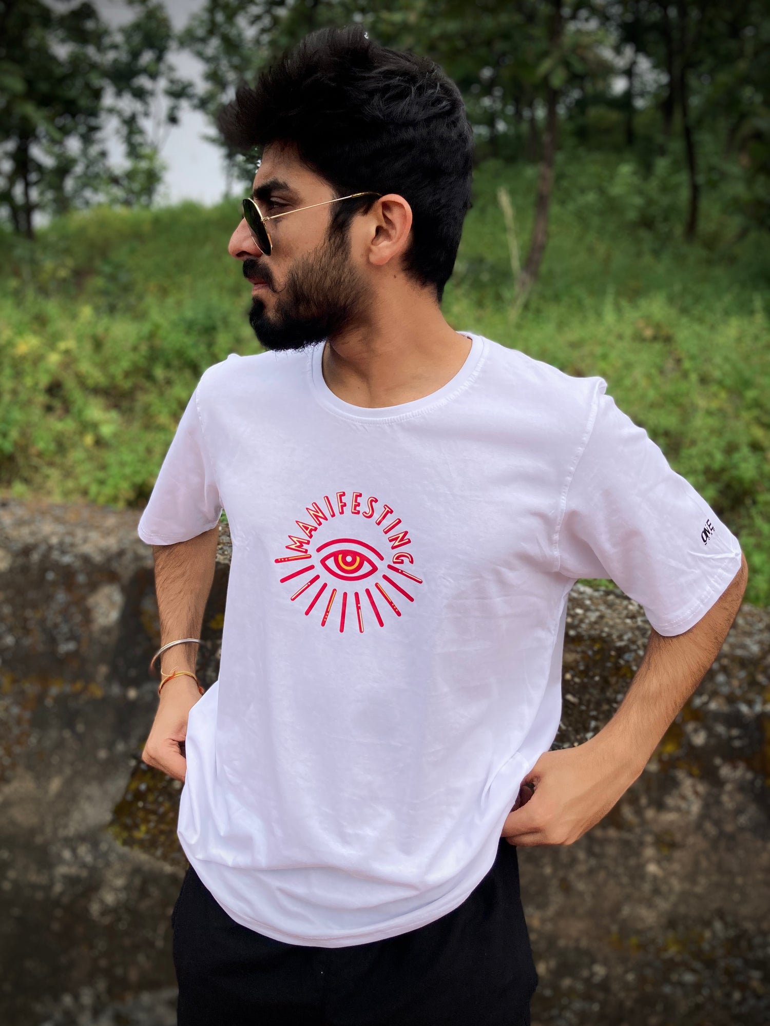 [keyword]-One Word StoreManifesting Oversized Tee (Unisex)